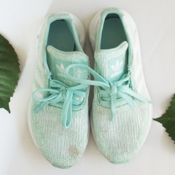 adidas swift run mint green